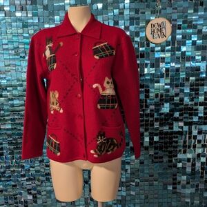 Vintage Wool Cat-igan